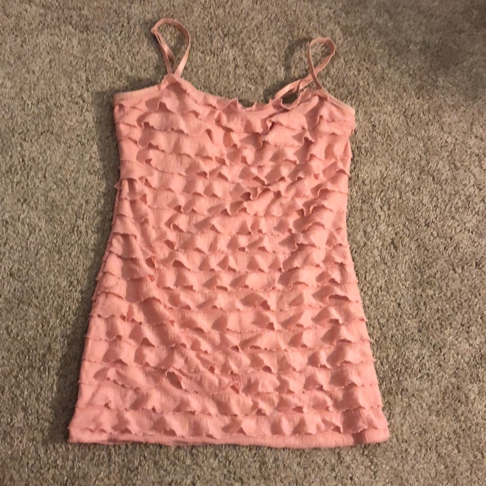 Ruffled tank top